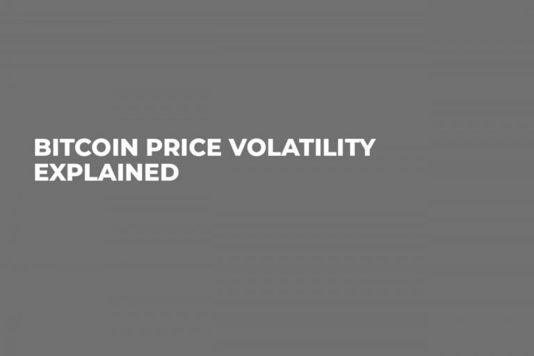 Bitcoin volatility